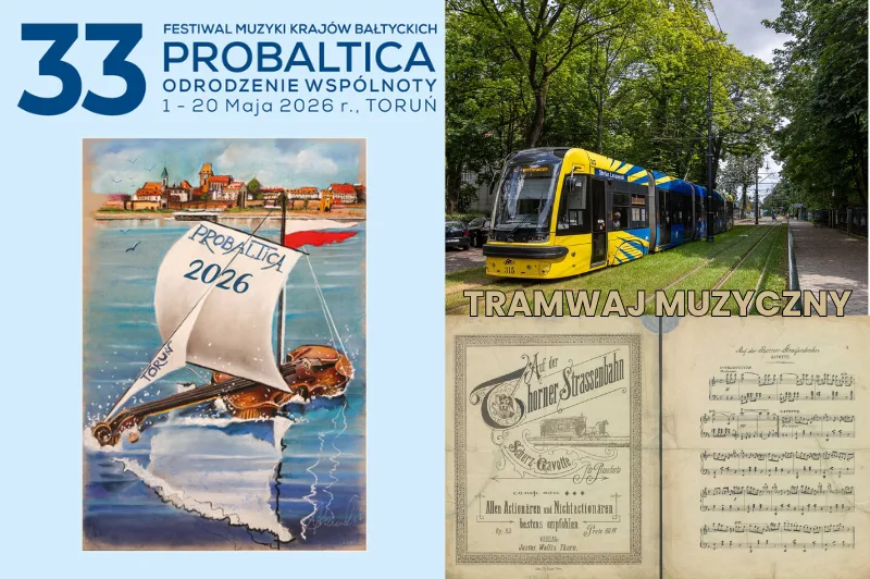 Muzyczny Tramwaj PROBALTIKI z koncertem w Toruniu