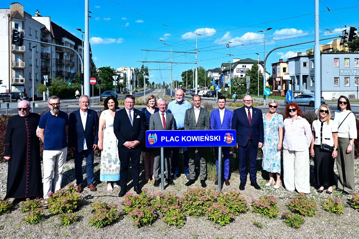 Plac Kowieński oficjalnie otwarty w Toruniu