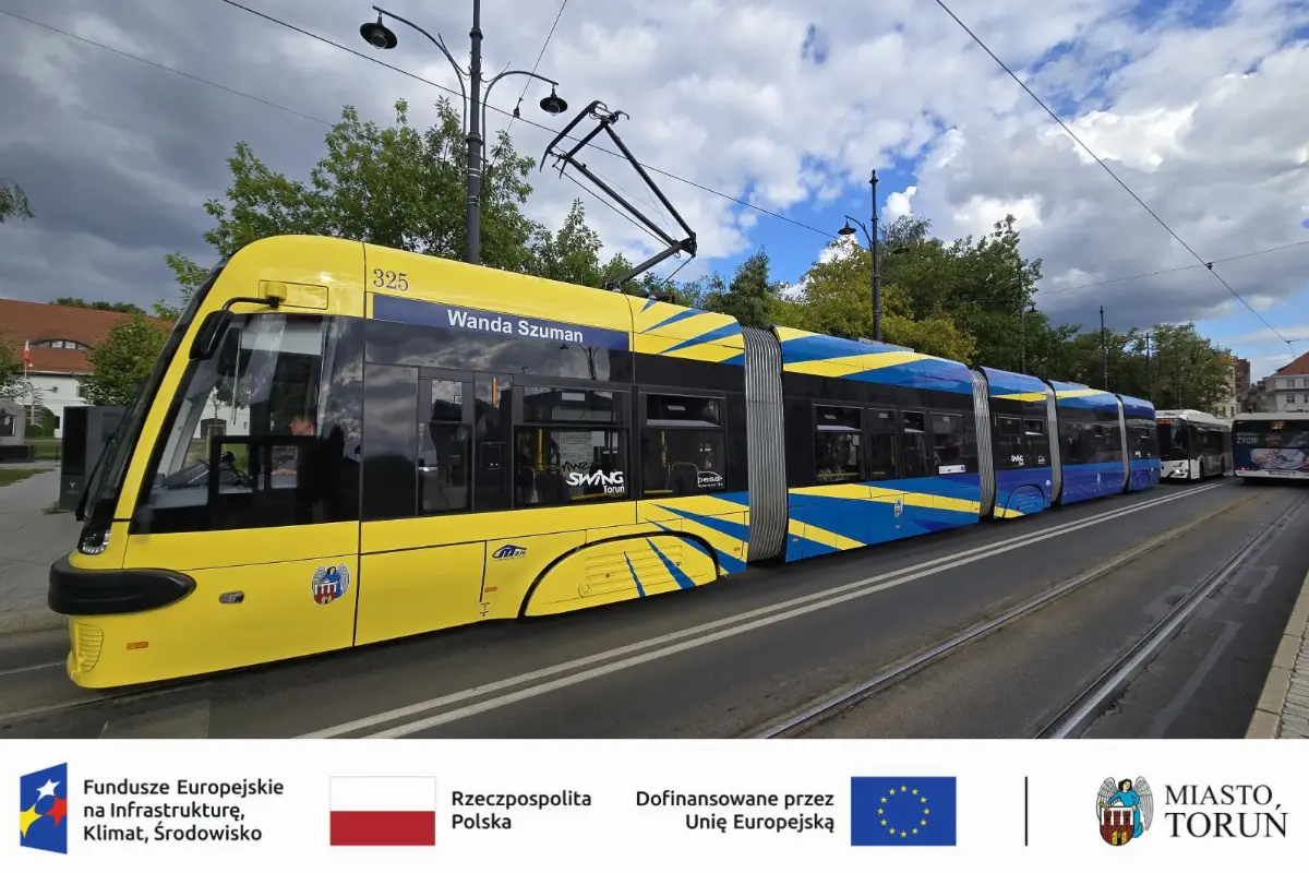 Toruń wzbogaci się o cztery nowe tramwaje