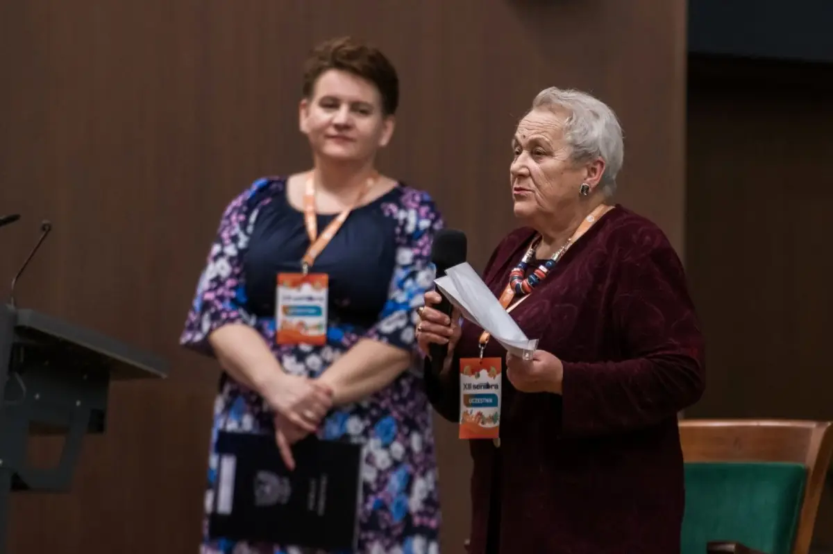Prezentacja Rady Seniorów Powiatu Toruńskiego na XIII Forum Seniora