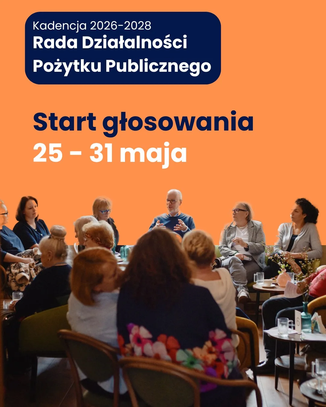 Głosowanie na kandydatów do Rady Działalności Pożytku Publicznego Miasta Torunia 2026-2028