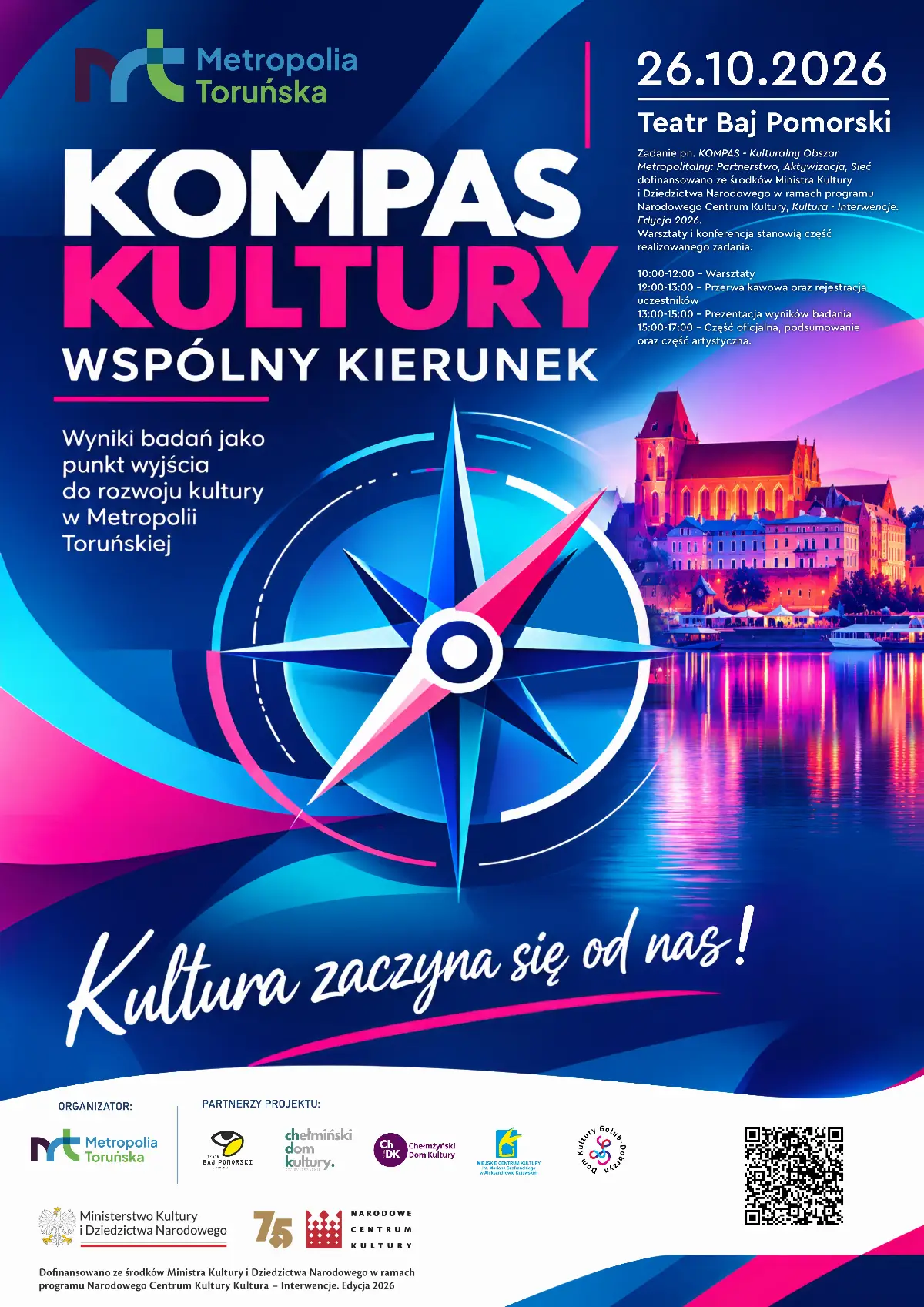 KOMPAS 2026: Konferencja o przyszłości kultury w Metropolii Toruńskiej