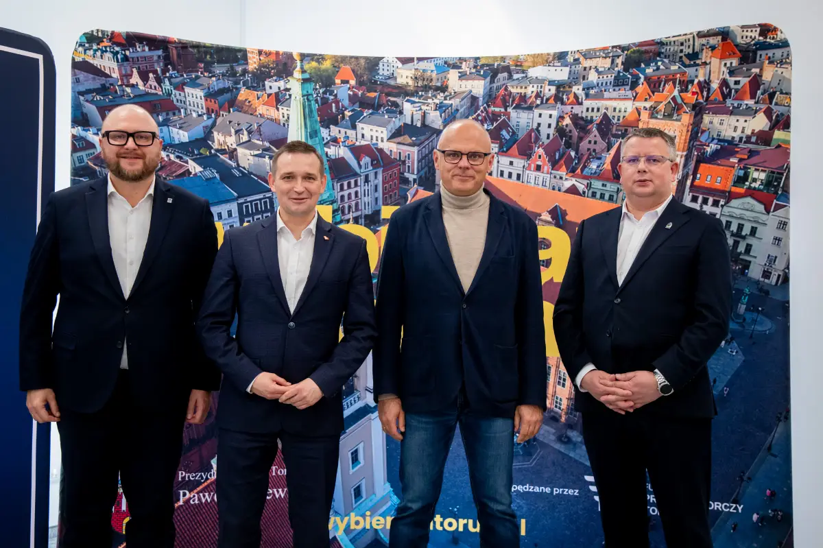 Wizyta przedstawicieli rządu w Toruniu: Inwestycje i wsparcie dla lokalnej gospodarki