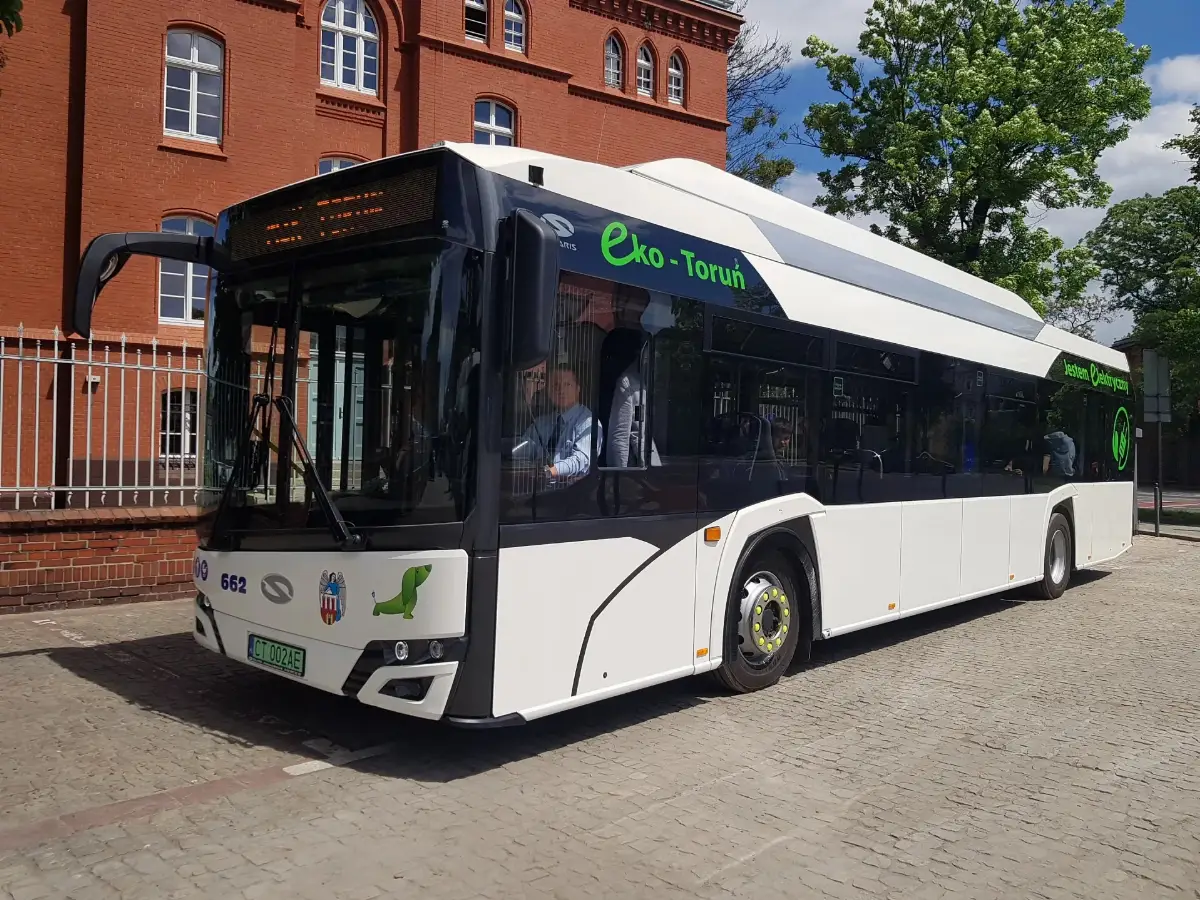 Objazd linii 142 w Papowie Toruńskim