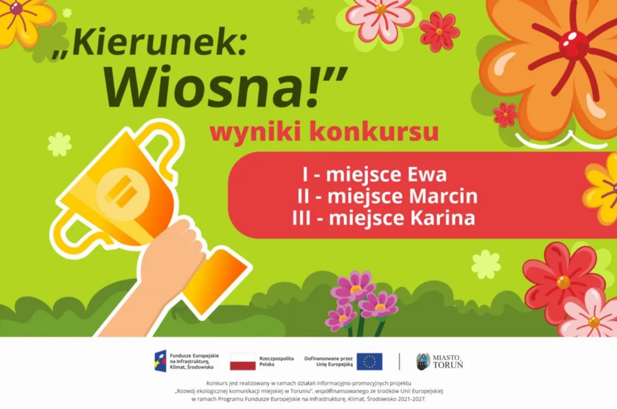 Rozstrzygnięcie konkursu fotograficznego „Kierunek: Wiosna!”